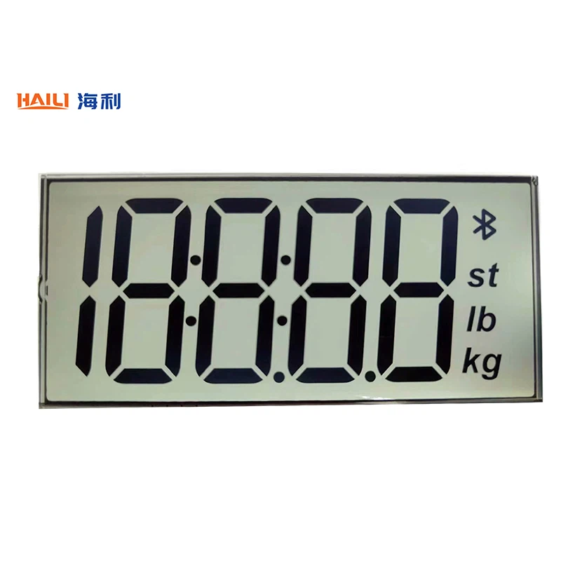 Segment LCD Display for Weight Scale