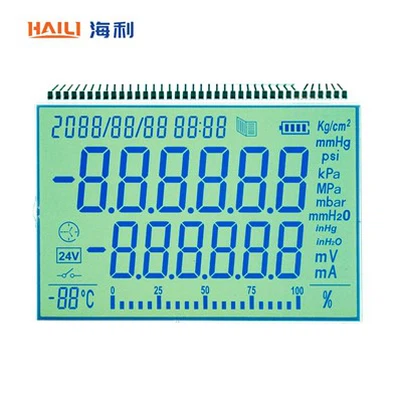 Segment LCD Display for Industrial Control