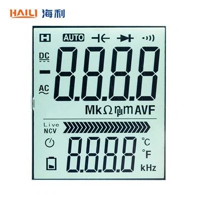 Segment LCD Display for Meter